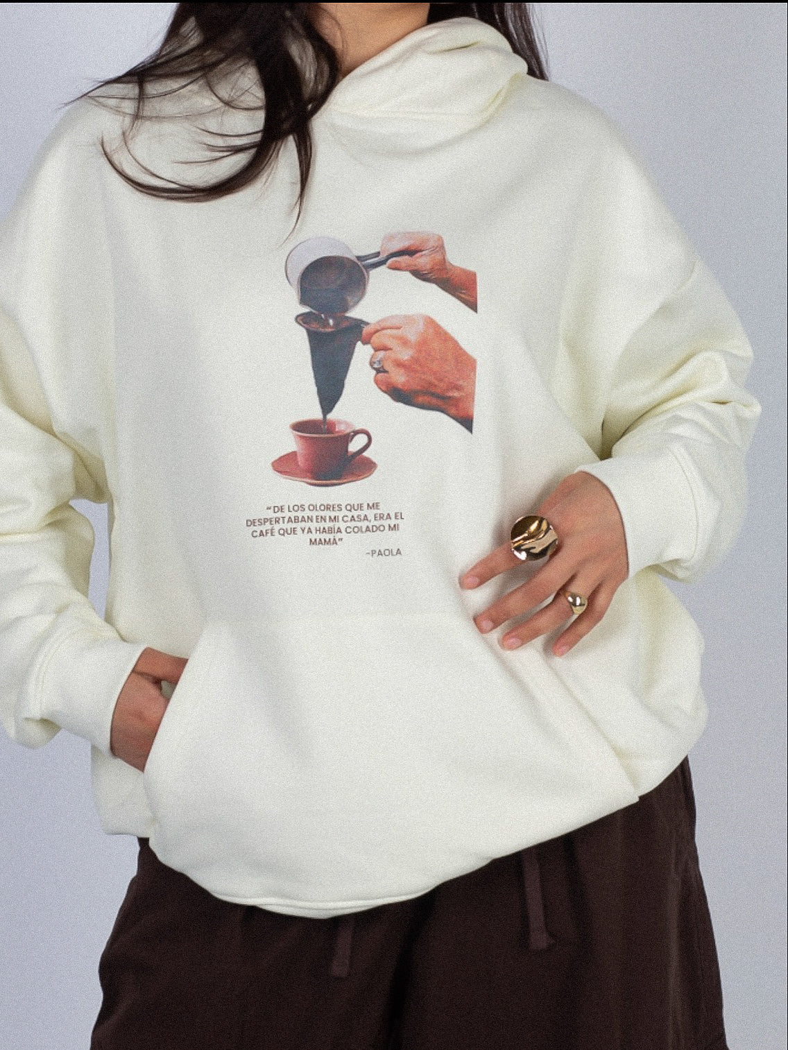 Hoodie Monto un Cafecito
